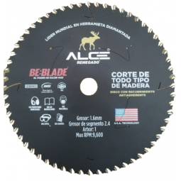 Disco de sierra circular para madera de 10