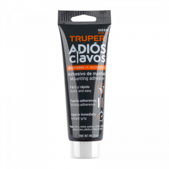 Adhesivo de montaje Adios clavos, 140 g, Truper
