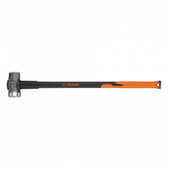 Marro de una cara amplia 8 lb, mango de fibra de vidrio 36