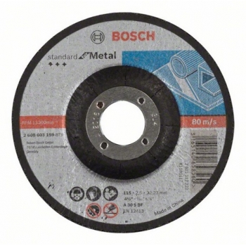 Disco de corte acodado standard for metal 4 - 1/2