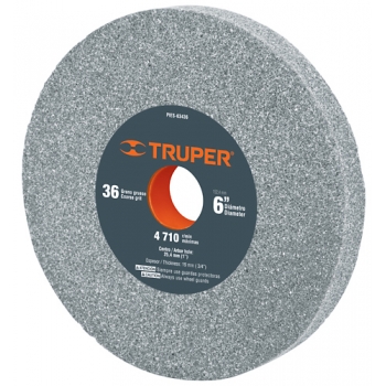 Piedra para esmeril 6 X 3/4 óxido de aluminio, grano 36 