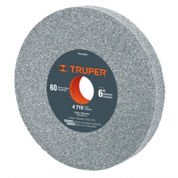 Piedra para esmeril 6 X 3/4 óxido de aluminio, grano 60 