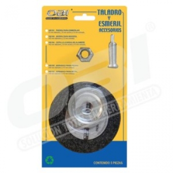 Taladro accesorios piedra  75 mm y adapt 