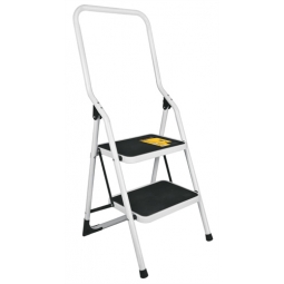 Escalera plegable tubular 1 peldaño barandal