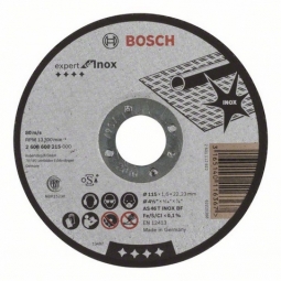 Disco de corte recto expert for Inox 4- 1/2