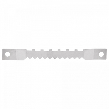 Bolsa con 100 colgadores de 75 mm tipo caiman, Fiero