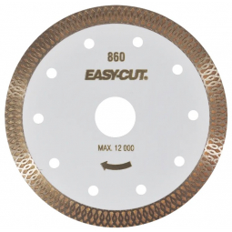 Disco de diamante turbo de 125 x 1.4 x 22.23 mm