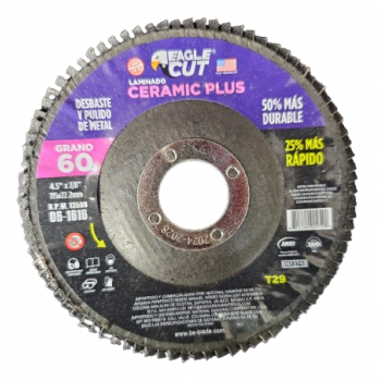 Disco laminado oxido ceramico de 4.5