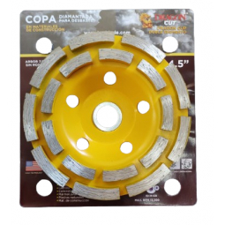 Copa de diamante segmentado 4.5