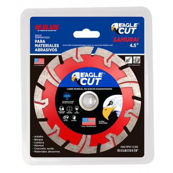Disco de diamante segmentado samurai de 4.5