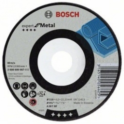 Disco desbaste expert metal  4 - 1/2 x 5/32