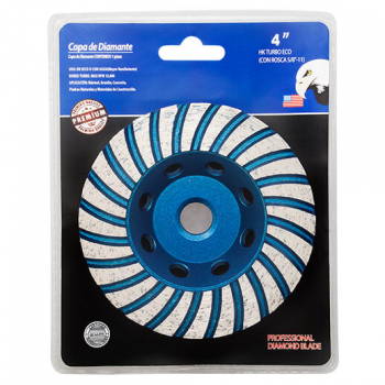 Copa de diamante tipo turbo 4