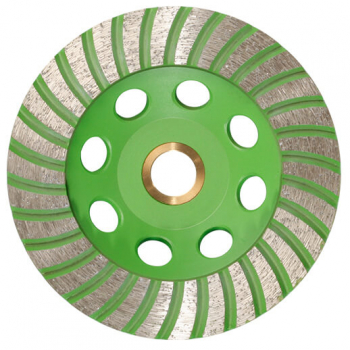 Copa de diamante tipo turbo de 4-1/2