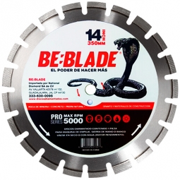 Disco de diamante segmentado de 14