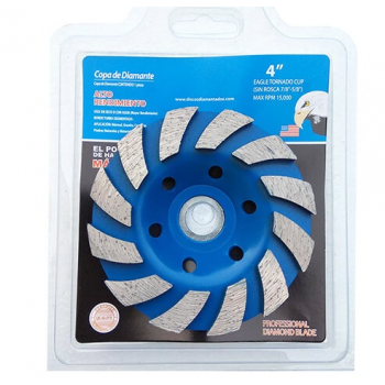 Copa de diamante tornado tipo turbo 4