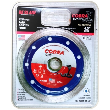 Disco de diamante continuo cobra de 4-1/2