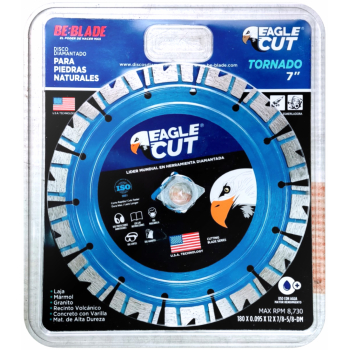 Disco de diamante segmentado Tornado de 7