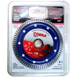 Disco de diamante turbo Helios de 4-1/2