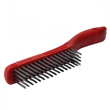 Cepillo de alambre de acero inoxidable 4 x 16