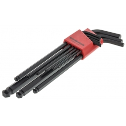 Juego de llaves hexagonales punta bola