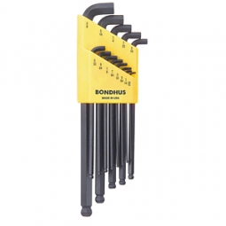 Juego de llaves hexagonales punta bola