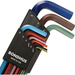 Juego de llaves hexagonales punta bola