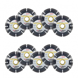10 Discos de diamante segmentado de 4-1/2