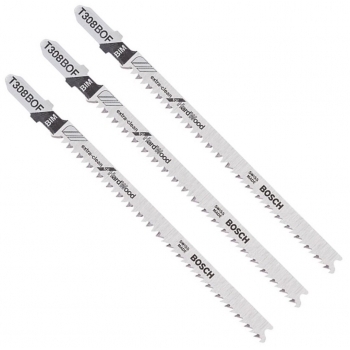 3 Seguetas de sierra caladora para madera