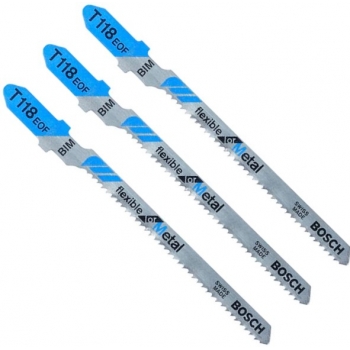 3 Seguetas de sierra caladora para metal