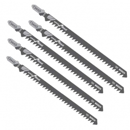 5 Seguetas de sierra caladora para madera