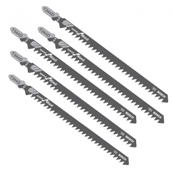 5 Seguetas de sierra caladora para madera