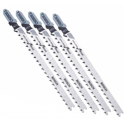 5 Seguetas de sierra caladora para madera