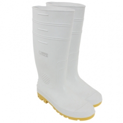 Bota sanitaria blanca, de PVC, talla 5