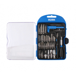 Kit de Navajas Tipo Exacto, 35 pzas