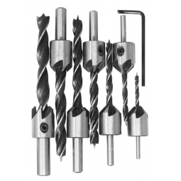 Broca madera con Avellanador