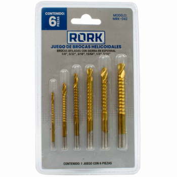 Brocas Helicoidales con Sierra en Spiral