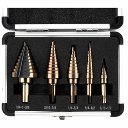 Brocas Escalonadas con Estuche Set 5 Piezas