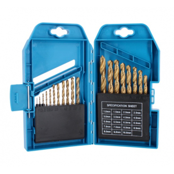 Brocas De Acero De Alta Velocidad Set 19 Piezas