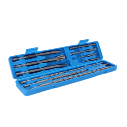 Brocas y Cinceles SDS Plus Para Concreto Set 12 Piezas
