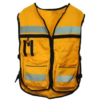 Chaleco brigadista amarillo M