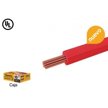 Cable THW CCA calibre 10 AWG color Rojo