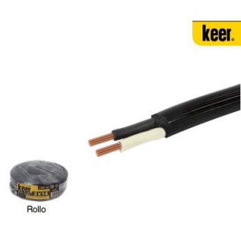 Cable uso rudo calibre 16 AWG 2 conductores