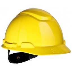 Casco de seguridad amarillo C/Matraca