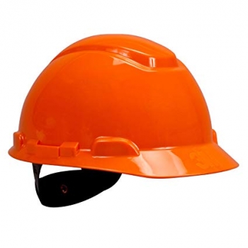 Casco de seguridad naranja