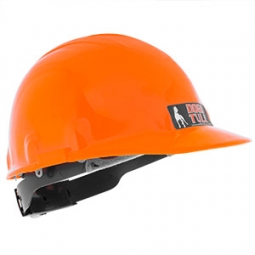 Casco de seguridad tipo cachucha, color naranja