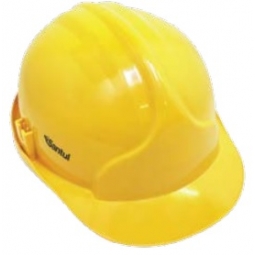 Casco de seguridad color amarillo