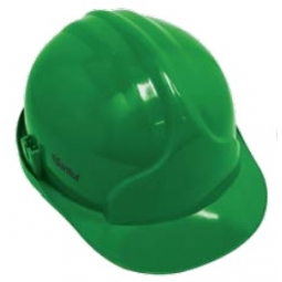 Casco de seguridad color verde