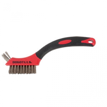 Cepillo mini de acero inoxidable con cepillo frontal