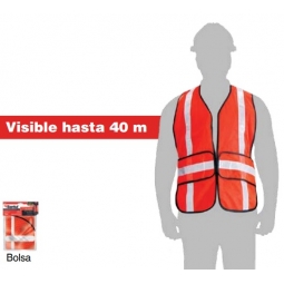 Chaleco de seguridad malla de poliester