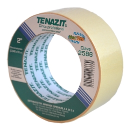 Masking tape amarillo de 2